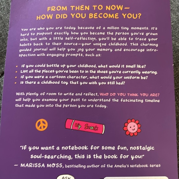 WHO DO YOU THINK YOU ARE? A Journal That’s All About You S. Gallagher Paperback - Picture 3 of 3